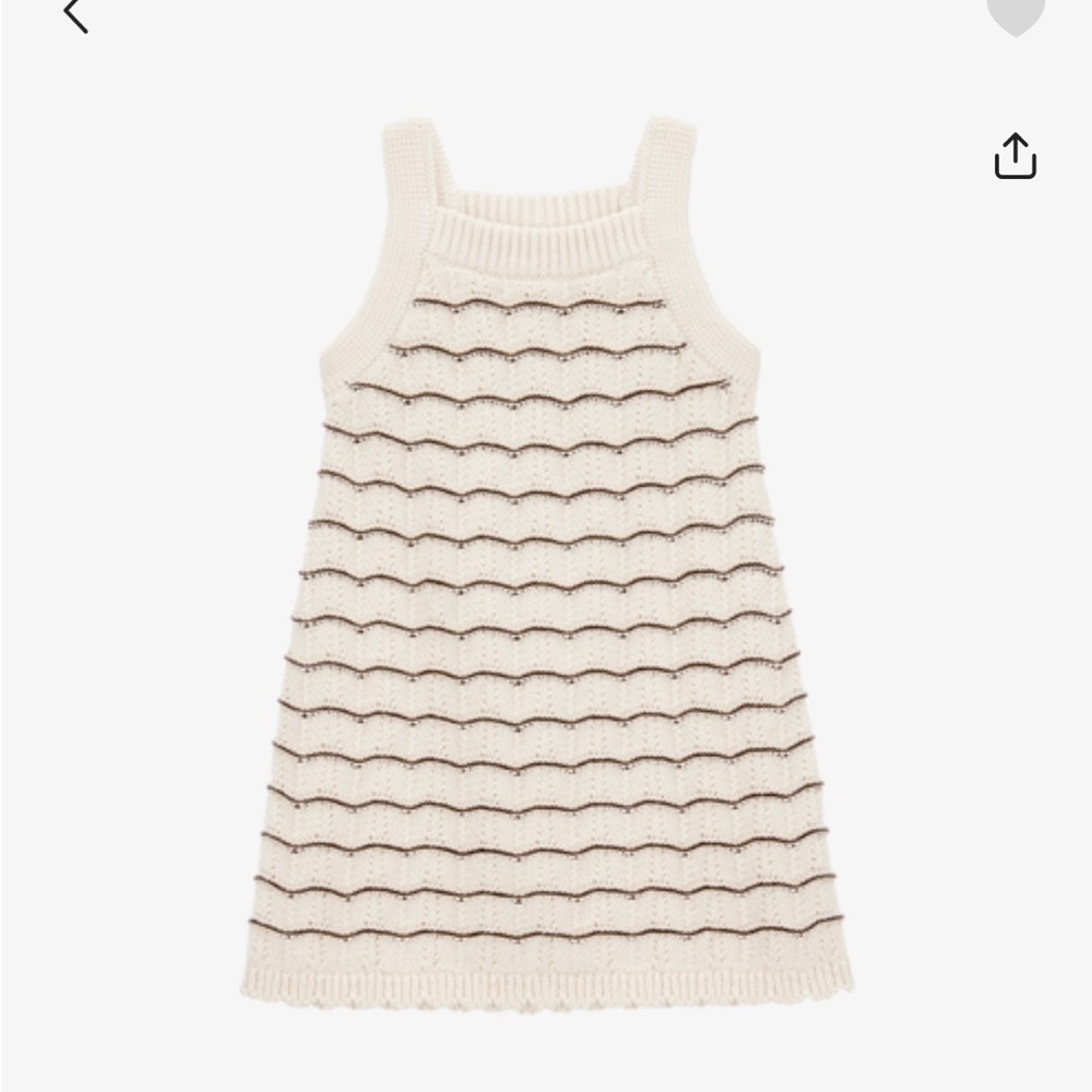 Carter's Cream Tan Halter A-line Dress Casual